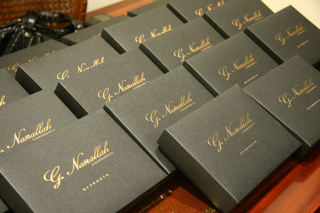 G Nasrallah Fourrures Boutique Opening